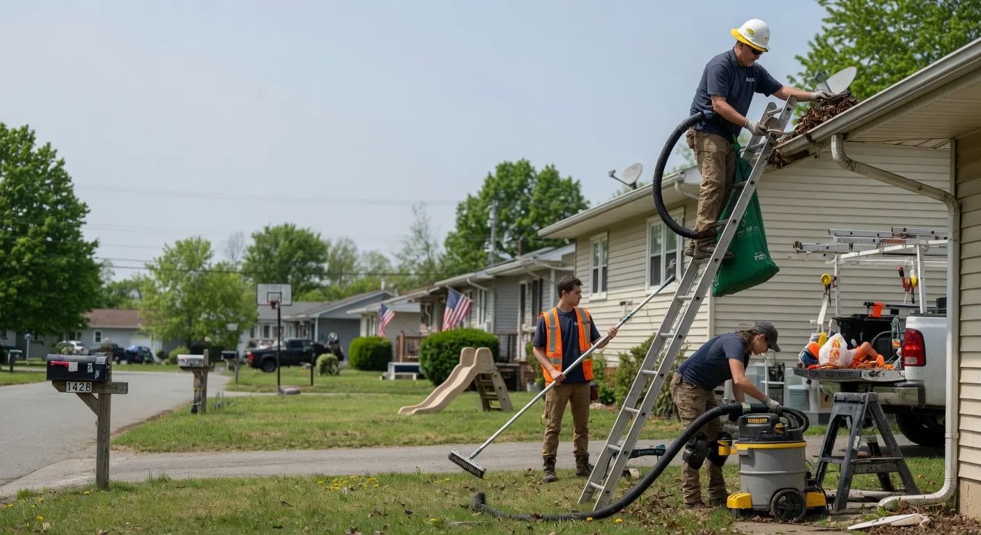Gutter Installation in Bluford, IL near me
